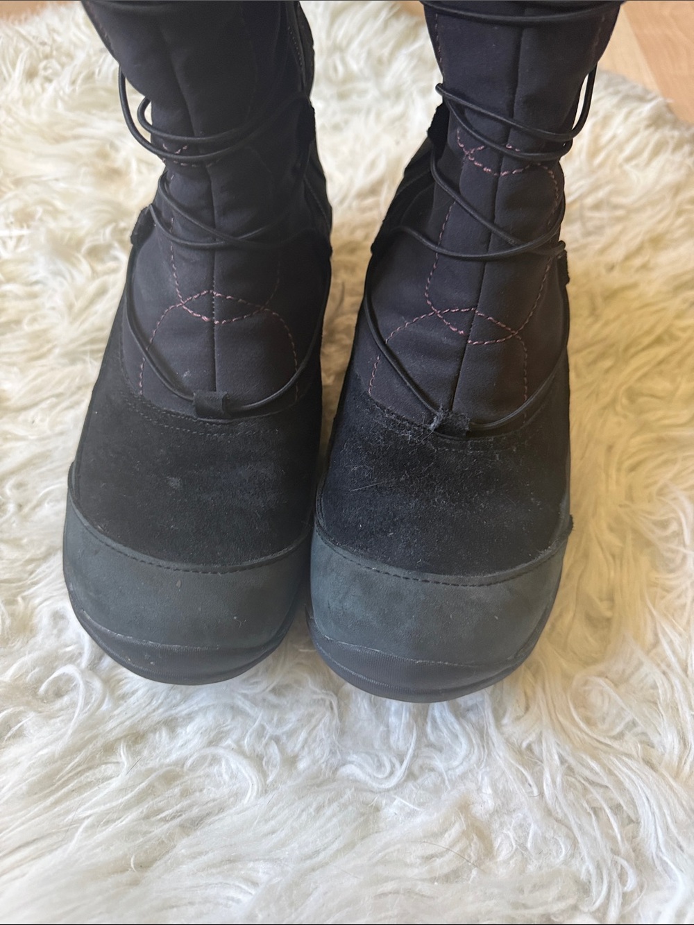 Merrell Encore Apex Black Waterproof Boots 9 - Picture 4 of 8